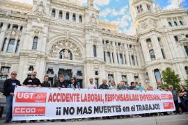 Los sindicatos reclaman "el doble" de inspectores de trabajo en la Comunidad ante el repunte de accidentes laborales