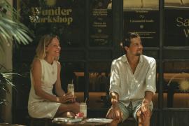 Zoë Lind van’t Hof y Tom Smale en su local en Palma