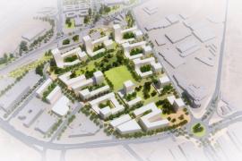 Vallecas suma 1.400 viviendas, el 35% protegidas, zonas verdes y más dotaciones con transformación de una zona degradada