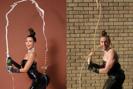 Un médico recrea fotografía de famosos para conseguir dinero para enfermos de cáncer