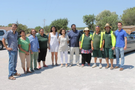 Exposición informativa en el Parc Natural de Mondragó