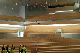 PALMA. Las butacas pueden retrasar cinco meses la apertura del Palacio de Congresos .