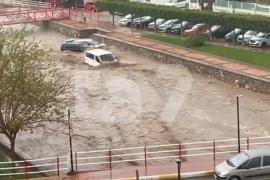 Tromba de agua en Águilas