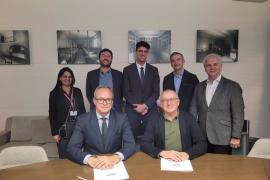 Ester Crusellas, directora RRHH de SAS; Andreu Quintana, responsable de participación y captación de fondos de SAS; Miquel Moncu