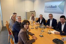PP y Confebask comparten "diagnóstico" sobre la situación económica vasca y preocupación por la revisión fiscal