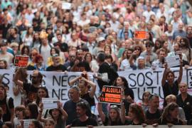 Una de las manifestaciones del pasado año en Palma por el acceso a la vivienda y la masificación.