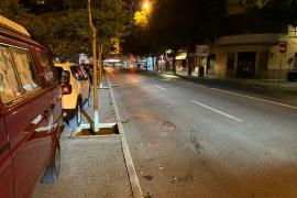 Muere un motorista de 59 años tras estrellarse contra un árbol en las Avenidas de Palma