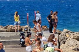 Un policía fuera de servicio la 'lía' en el puerto de Valldemossa: alerta de un fardo de droga y esto es lo que era