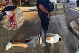 Prisión sin fianza para el hombre que apuñaló a un agente de la Policía Local de Alcudia
