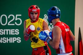 Jordi Marí, en acción durante la competición.