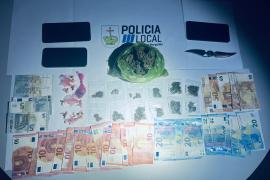 Detienen en un control rutinario a un joven que llevaba más de 100 gramos de droga en Can Picafort