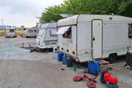 Los caravanistas de Son Hugo estudian constituirse como comunidad de vecinos