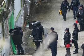 Desalojan unos pabellones okupados en el barrio de Herrera que el ayuntamiento va a derribar