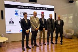 Presentación del Informe del Mercado Inmobiliario de Aragón del cuarto trimestre de 2025.
