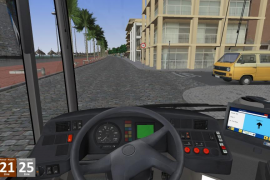 Crean un juego de simulación para aprender a conducir un bus de la EMT