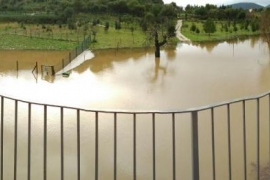 Inundaciones en el Serral de ses Monges de Inca