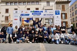 Imagen del acto de entrega de premios que se celebró en la plaza de España de Inca.