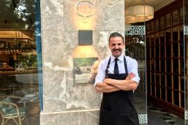 Santi Taura en el restaurante Dins