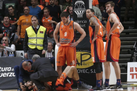 Joan Sastre estará un mes de baja por una fractura en su mano derecha