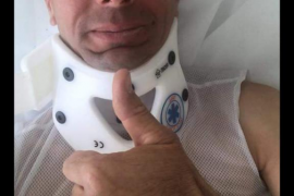 Espectacular accidente de Biel Pou en Francia