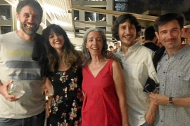 Fiesta de fin de rodaje de ‘Amor de cans’