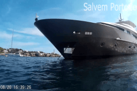 El yate 'Saspa', en Portocolom