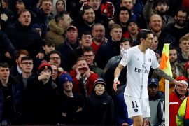 Di María a la afición de Old Trafford: 'Fuck off'