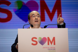 El primer secretario del PSC, Miquel Iceta, ha pedido este viernes la abstención de ERC en la investidura de Pedro Sánchez.