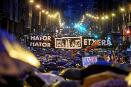 Marcha por los presos de ETA