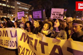 Manifestación en Palma del 8-M, Día Internacional de la Mujer