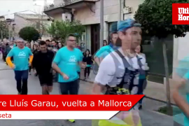 Pere Lluís Garau inicia la vuelta a Mallorca
