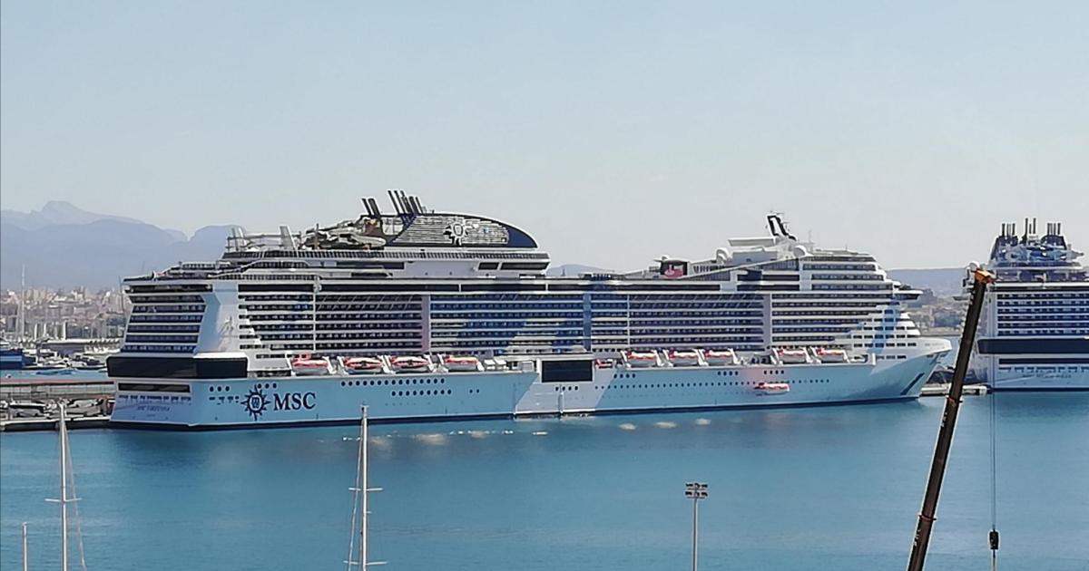 El MSC Virtuosa llega a Palma: así es el crucero más moderno y ecológico del Mediterráneo