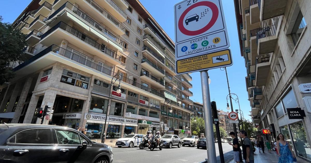 La Zona de Bajas Emisiones de Palma multa de media a 150 coches al día