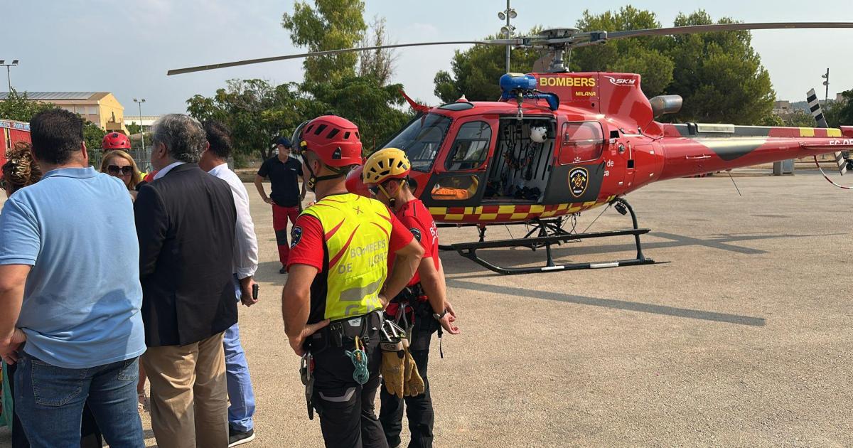 Bomberos y brigadas forestales de Baleares lucharán contra el fuego en Castilla y León