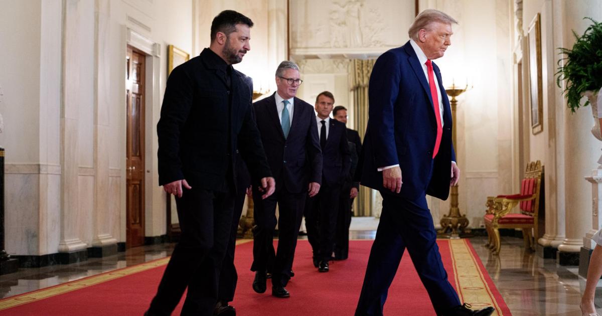 Zelenski describe como «buenas» y «constructivas» las conversaciones con Trump en la Casa Blanca
