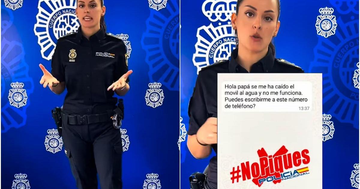 «Papá se me ha caído el móvil al agua»: la Policía Nacional alerta sobre una nueva estafa telefónica