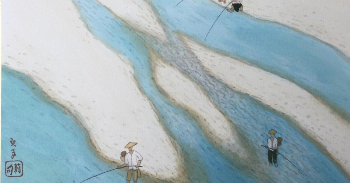 Exposición 'Un viaje al arte japonés' de Francesca Arcidiaco en Pollença