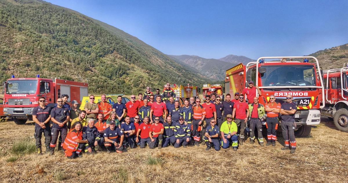 El contingente balear de ayuda en los incendios de Castilla y León regresa a las Islas tras haber cumplido su misión