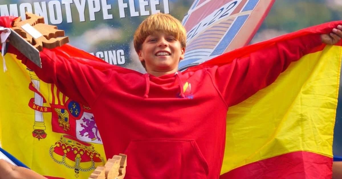 Joshua Castro vuelve a reinar en la clase Techno 293 de Windsurf