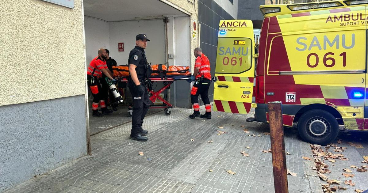 Herido el patrón de una patera tras saltar por la ventana de un primer piso de la Jefatura Superior de Policía de Palma