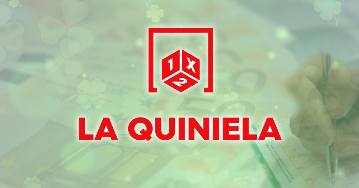 La Quiniela: Comprueba el resultado del domingo 24 de agosto de 2025