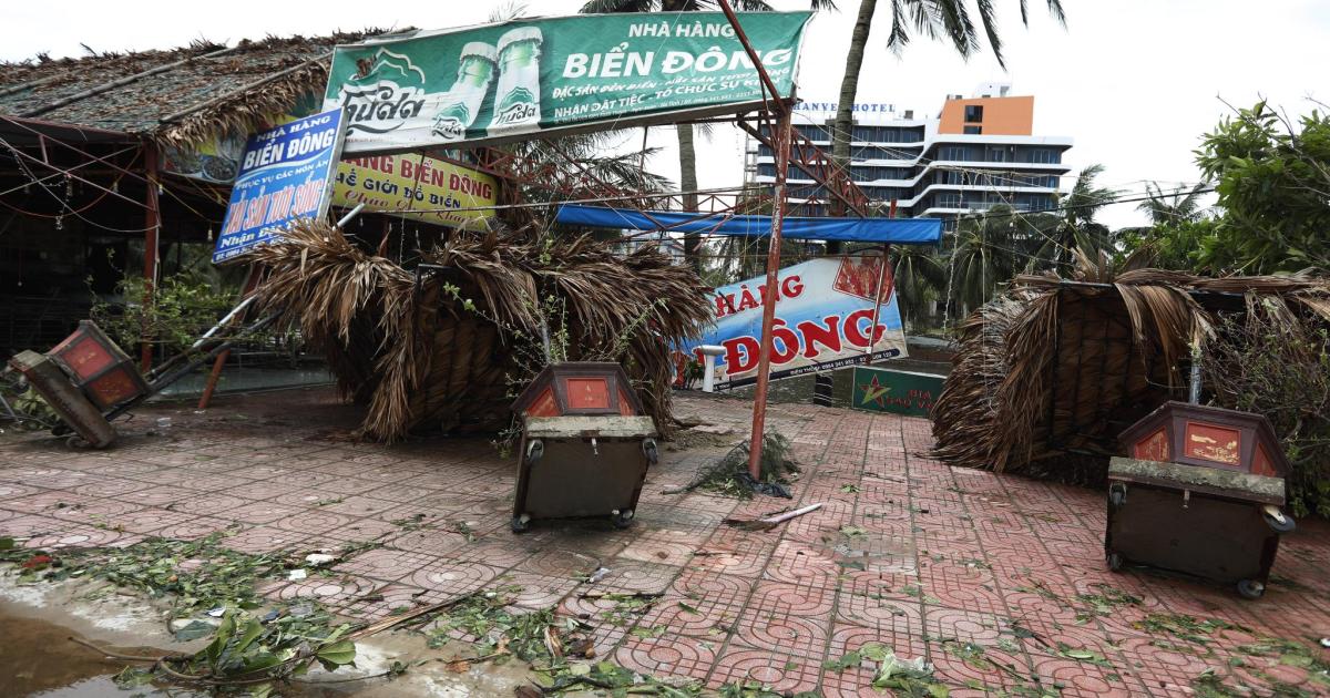 Suben a nueve los muertos por el impacto del tifón Kajiki en Vietnam y Tailandia