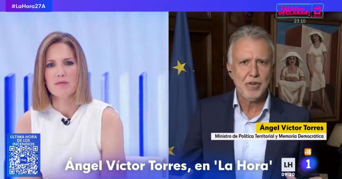 El ministro Torres califica de «lamentables» las críticas de Prohens y avisa de que si se frena el reparto «intervendrán fuerzas de seguridad»