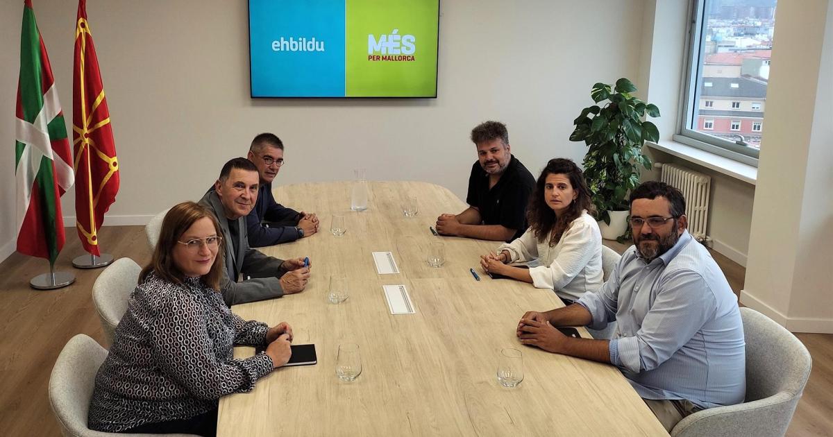 EH Bildu y Més per Mallorca «remarán» juntos a favor de la soberanía y harán frente a «la reacción autoritaria»