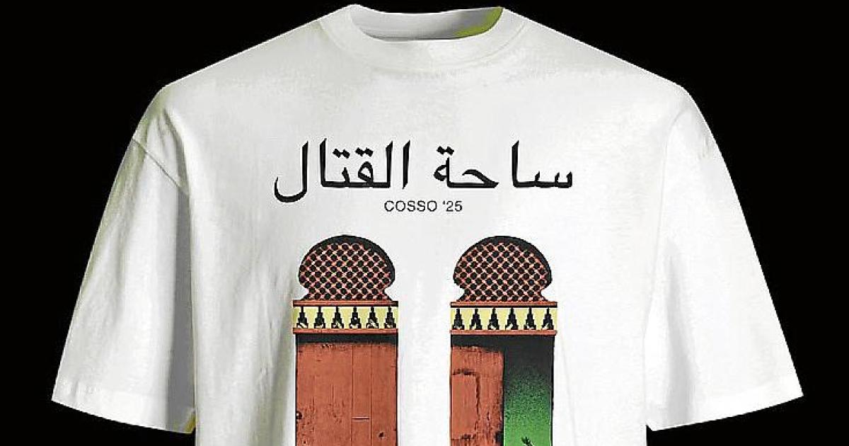 La camiseta con mensaje de El Cosso