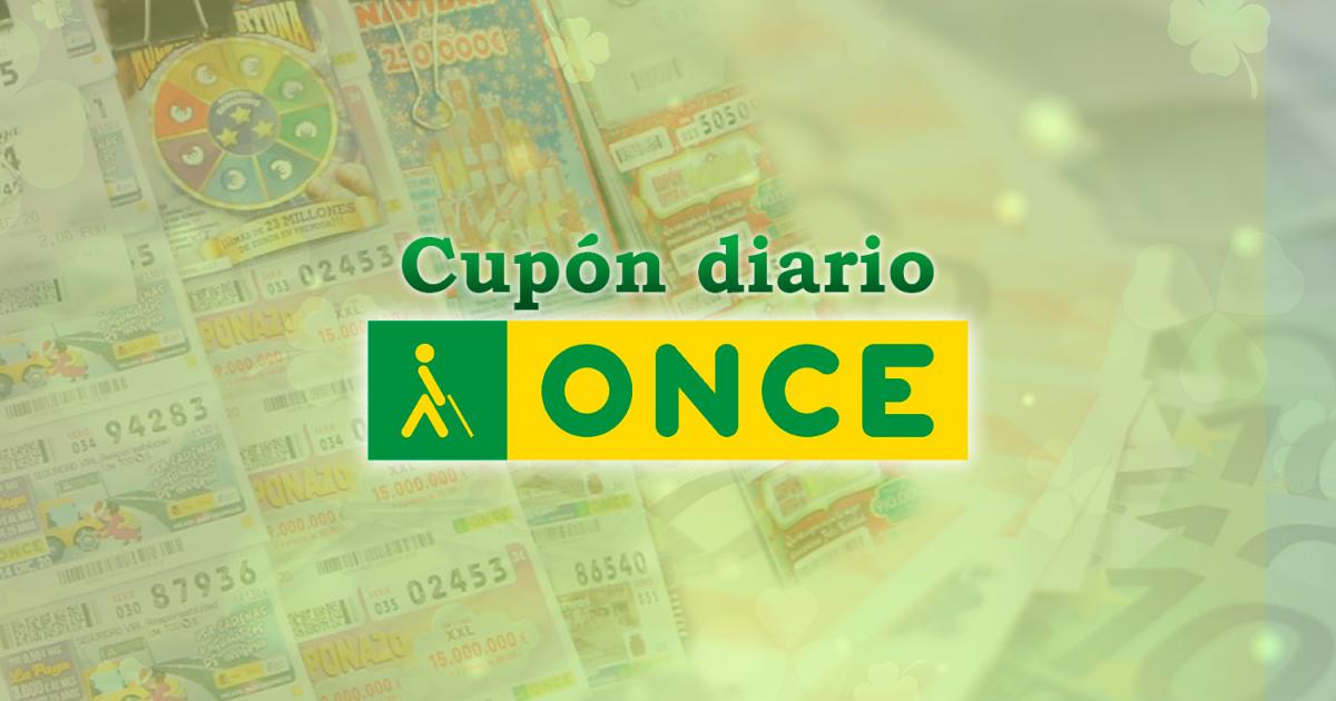 ONCE: Comprueba el resultado del Cupón diario del miércoles 27 de agosto de 2025