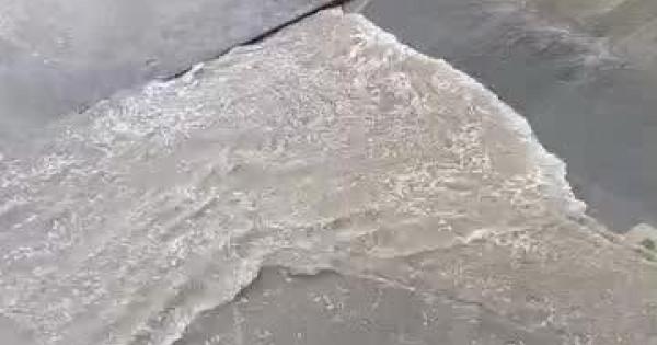 Inundaciones en el Port d'Alcúdia a causa de las intensas precipitaciones