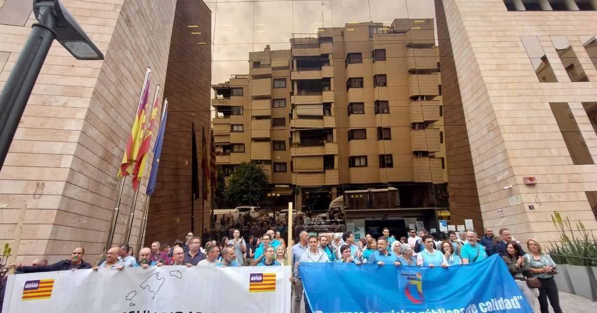 Los funcionarios del Estado en Baleares se plantean ir a la huelga a partir de septiembre