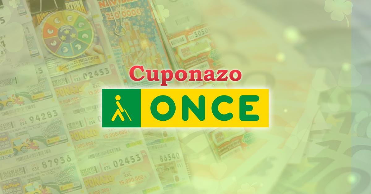 ONCE: Comprueba el resultado del Cuponazo del viernes 29 de agosto de 2025