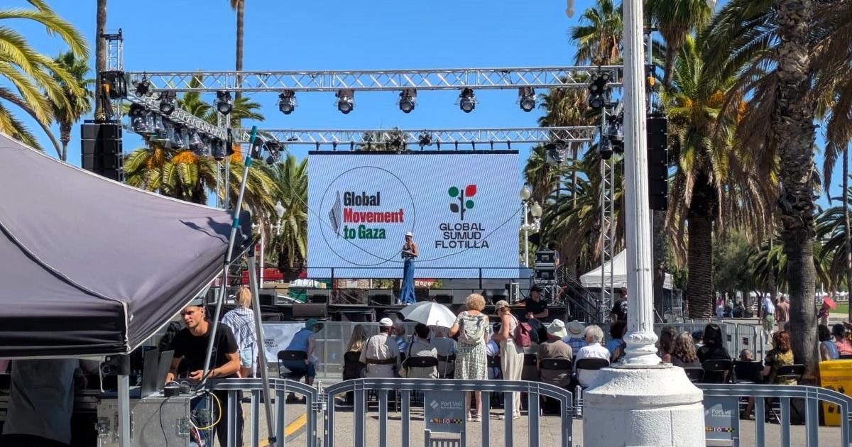 La Global Sumud Flotilla partirá de Barcelona a Gaza con más de 20 barcos y más de 300 personas